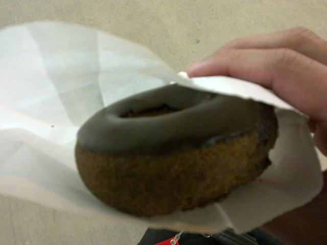 Usual Pre-Game Double Chocolate Donut